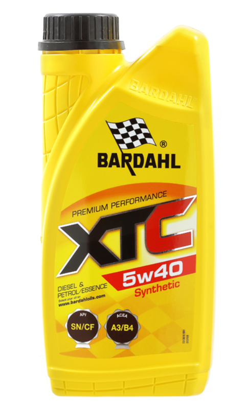 5W40 XTC SN/CF 1L (синт. моторное масло) Bardahl