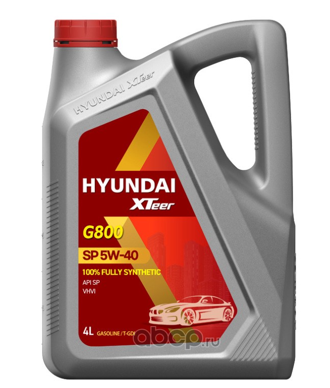 Масло моторное 5W40 HYUNDAI XTeer 4л синтетика Gasoline Ultra Protection SN